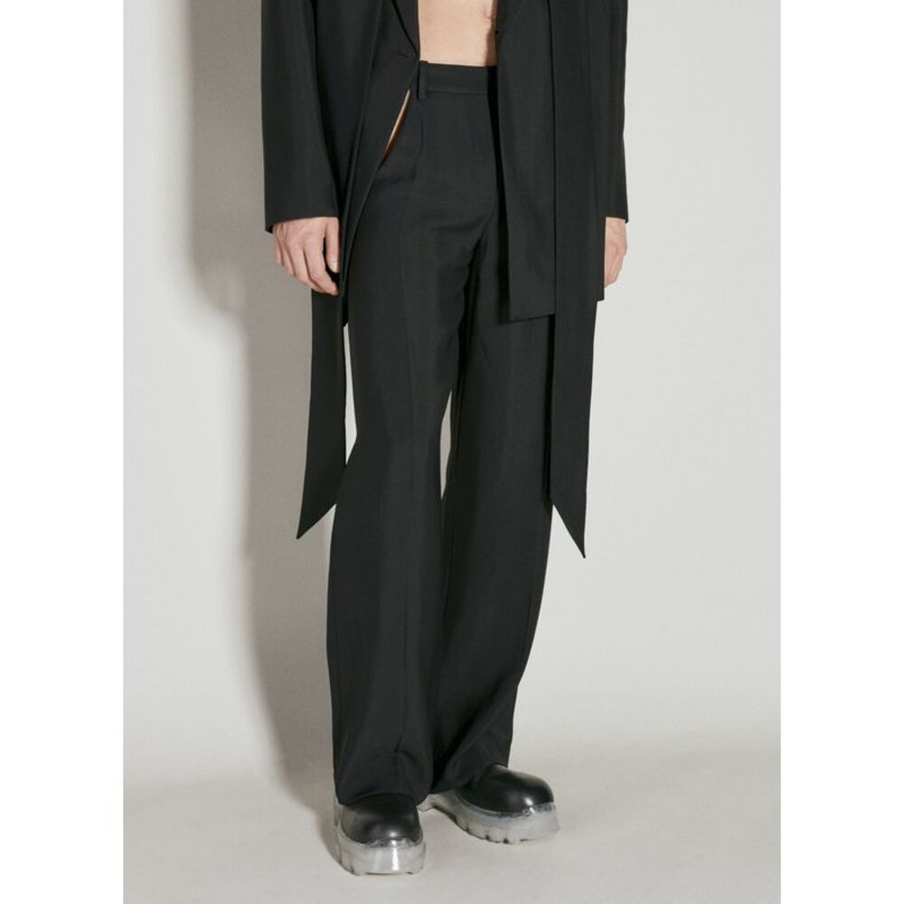 Mugler Men Cut-Out Tailored Pants